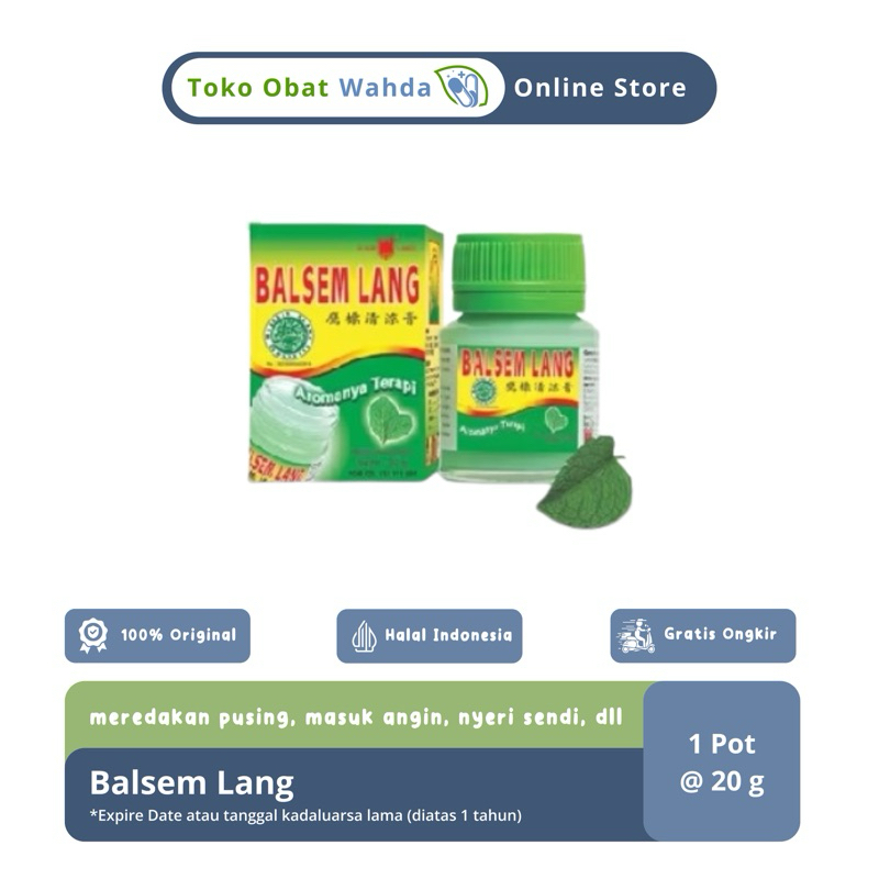 PANGKEP | Balsem Cap Lang - 20 Gram