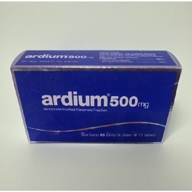 Ardium 500mg Obat Ambeyen/Wasir/Hemoroid