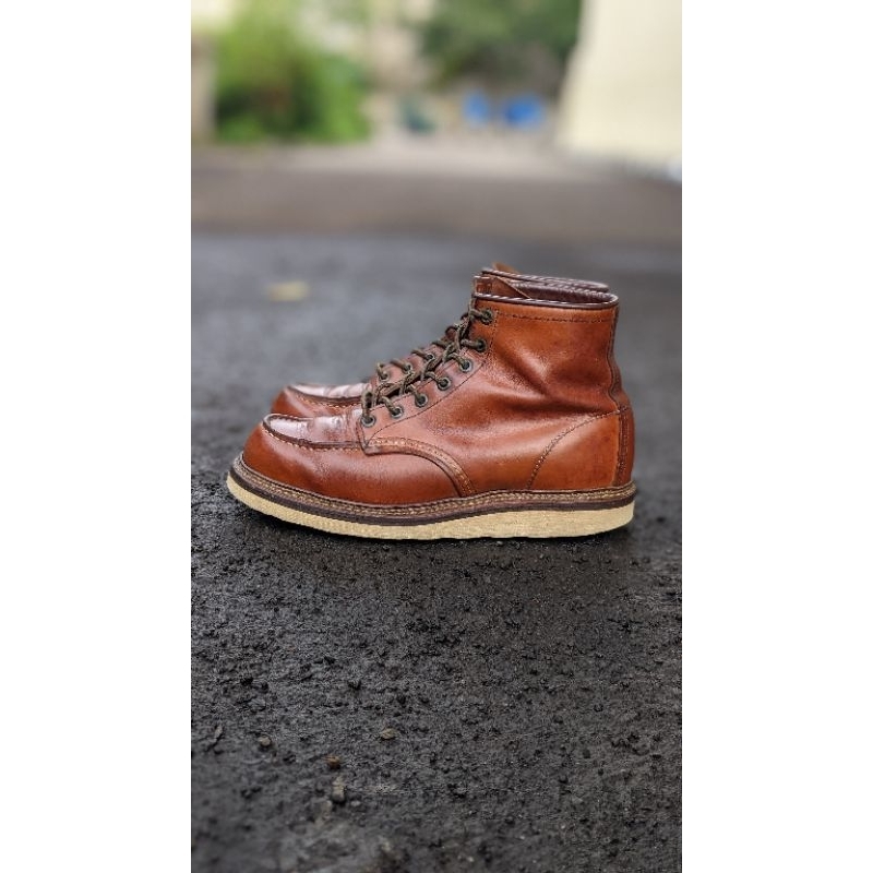 redwing 1907 moctoe boots red wings