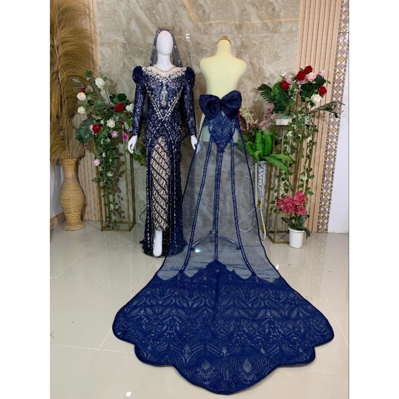 KEBAYA PENGANTIN MEWAH/KEBAYA PENGANTIN SLIM SAGE