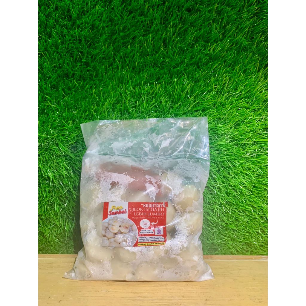 

Kawitan Cilok Isi Gajih Lebih Jumbo isi 30 pcs