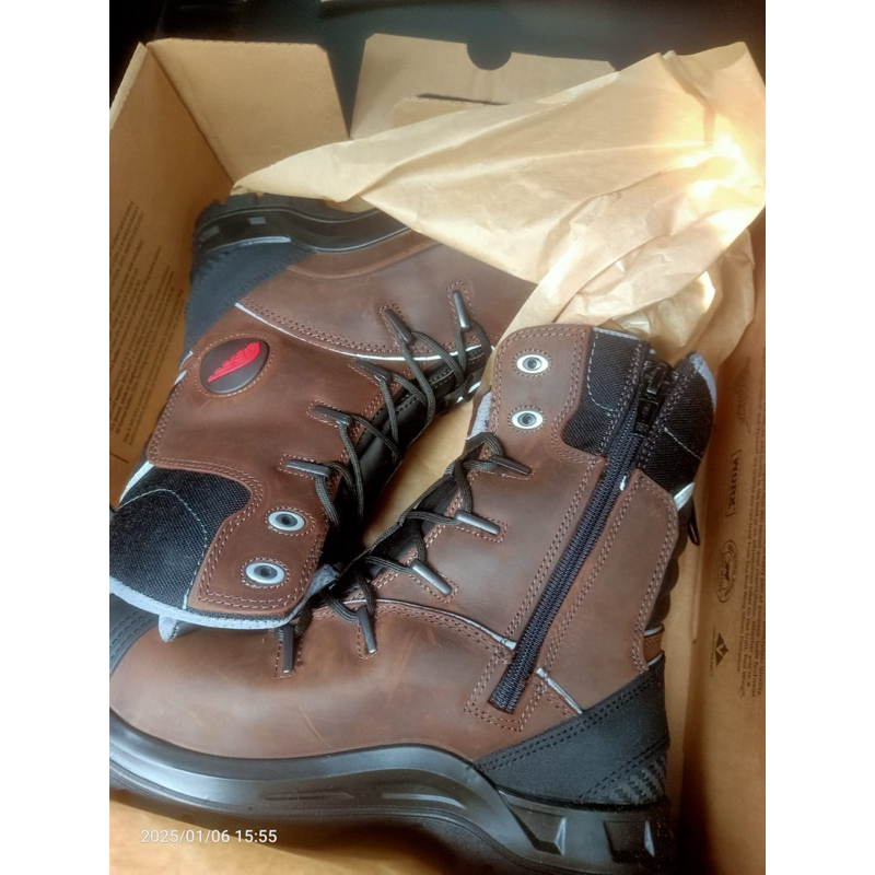 red wings safety shoes new harga second