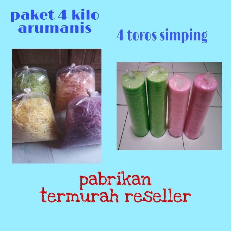 

ARUMANIS RAMBUT NENEK 4kg + simping 4 toros