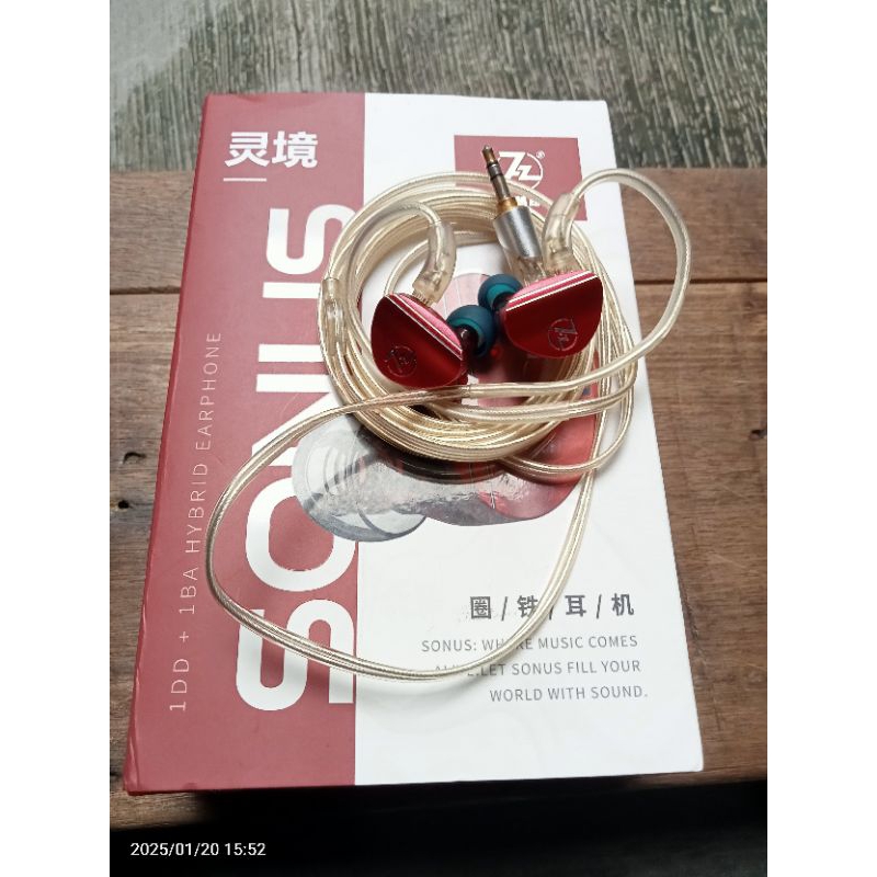 Iem 7hz sonus + (bonus dac+eartips)
