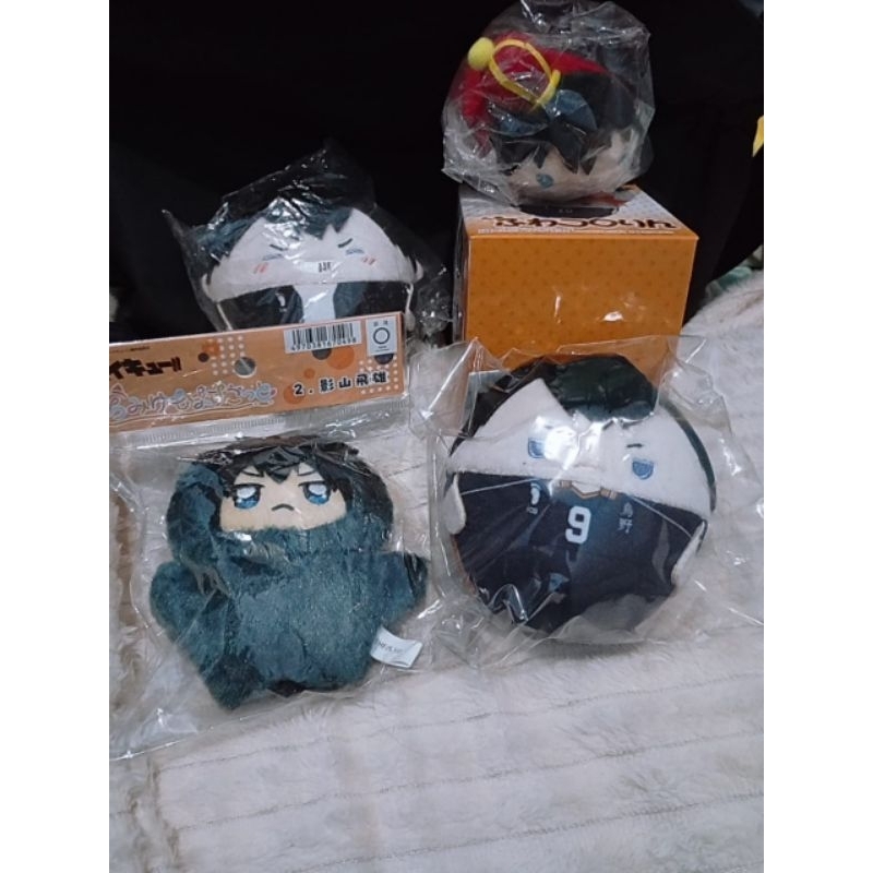 Haikyuu Kageyama Tobio Merch Set 2 Fuwakororin Kageyama, Noru Kageyama Crown & Chimikemo Kageyama