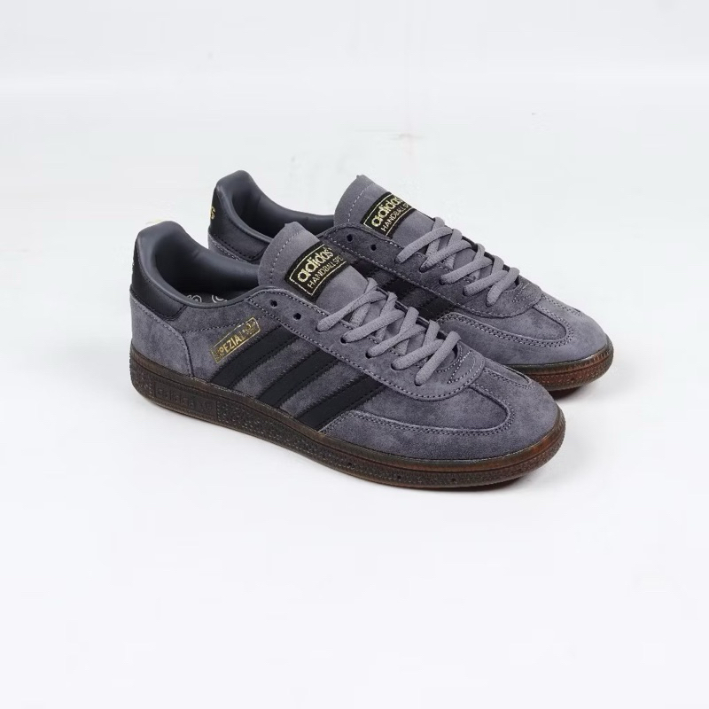 Sepatu Adidas spezial handball grey black Unisex