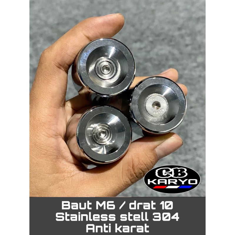 BAUT STAINLESS STELL JALU STANG STIR PCX