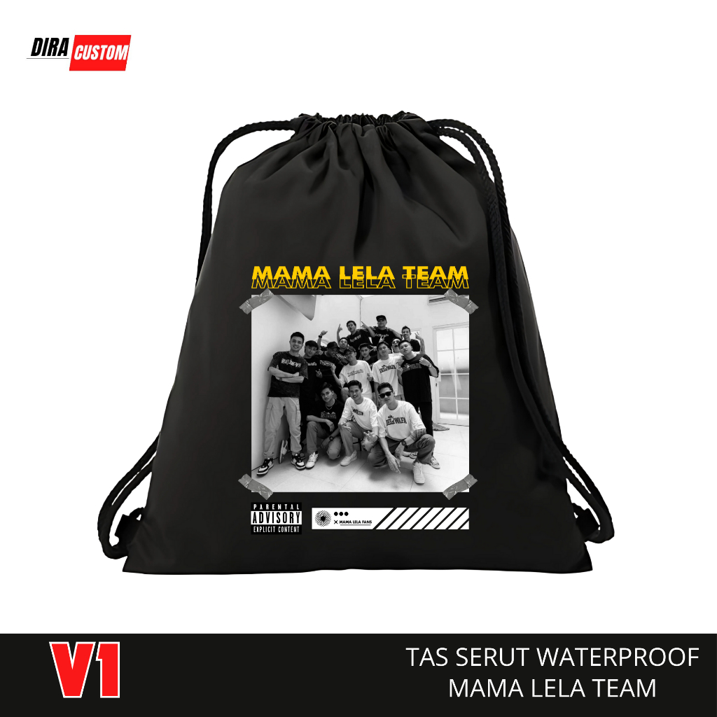 Tas Serut Mama Lela Team Fans Waterproof Edition