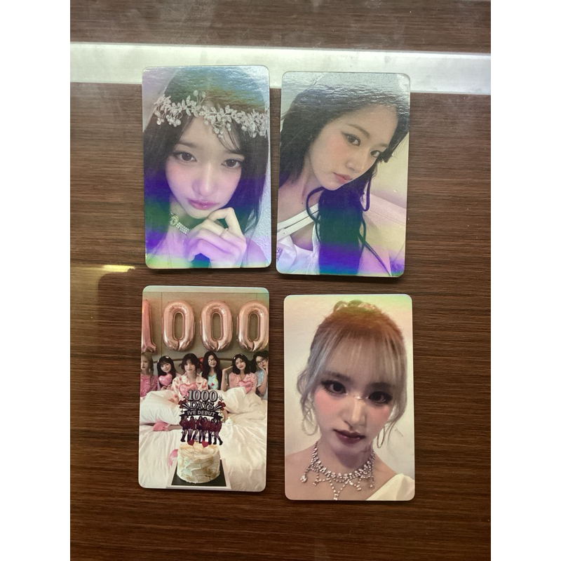 unofficial ive photocards