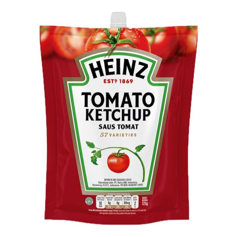 

Heinz saus tomat pouch 125 g