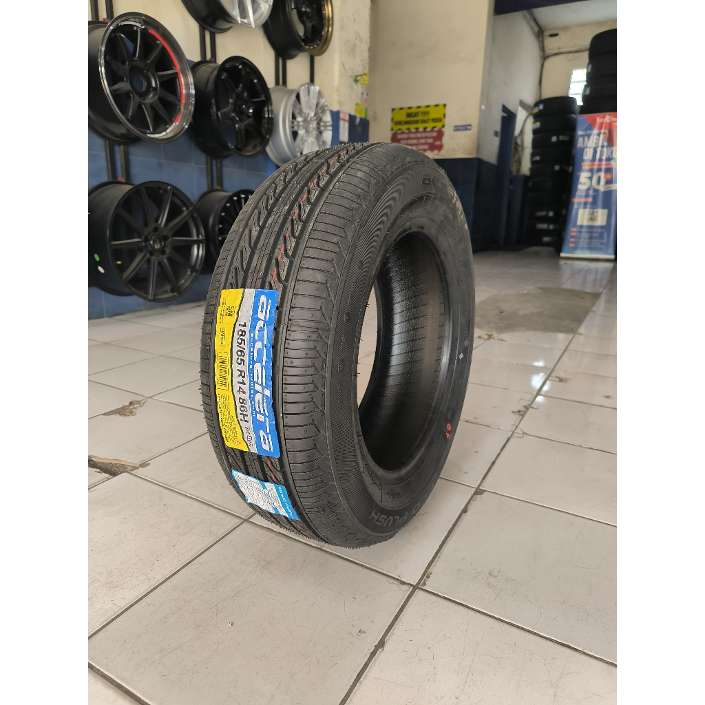 BAN MOBIL R14 Lancer soluna corolla ayla agya calya 185 65 RING 14 ACCELERA ECO PLUSH