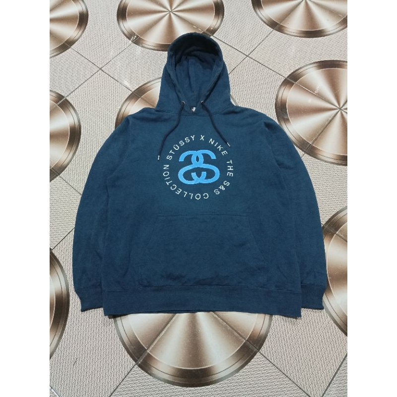 hoodie stussy × nike