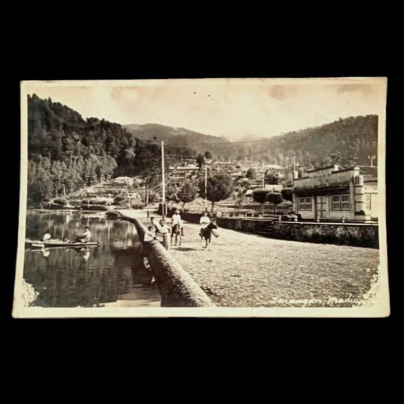 

Antik Kartu Pos Sarangan Madiun Terpakai 1959 Utuh