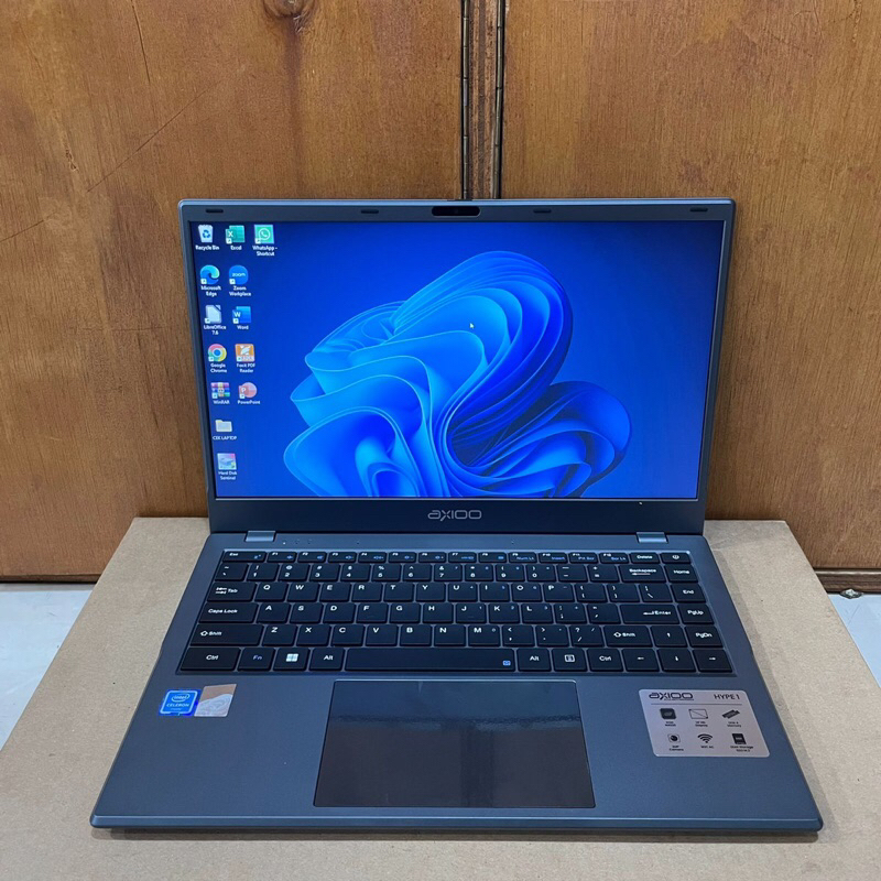 Laptop Axioo Mybook Hype 1, Seri Baru, Super Slim, Lengkap, Grey