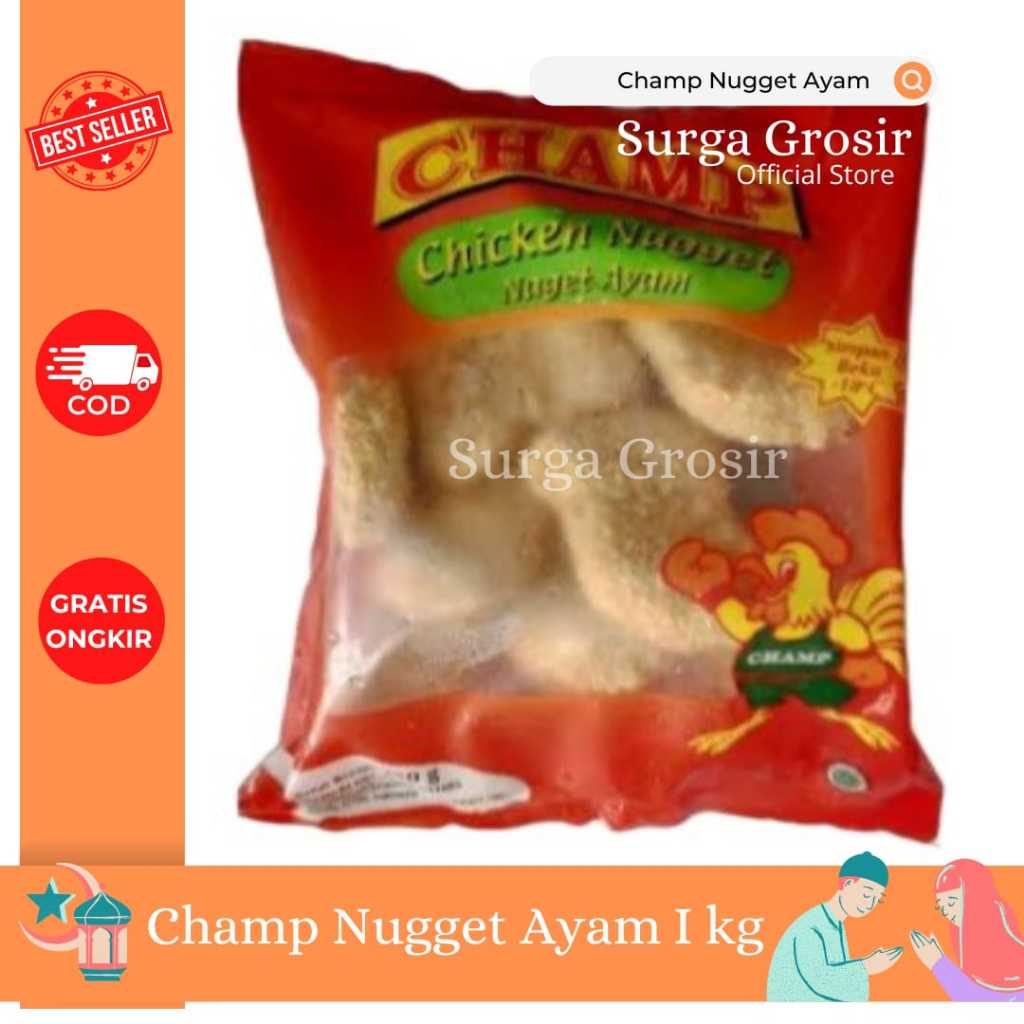 

Champ Nugget Ayam 1kg Originall!!!!!