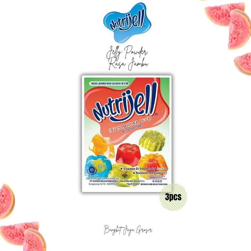 

Nutrijell Rasa Jambu 15g