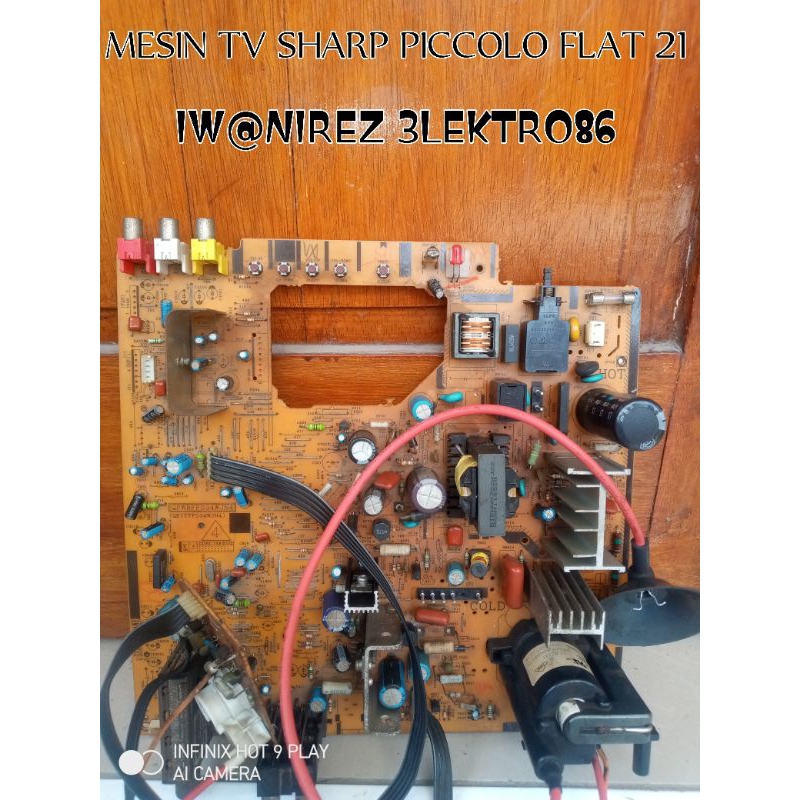 MESIN SHARP PICCOLO FLAT/SEMI 21 MSH NORMAL DR UNIT TV