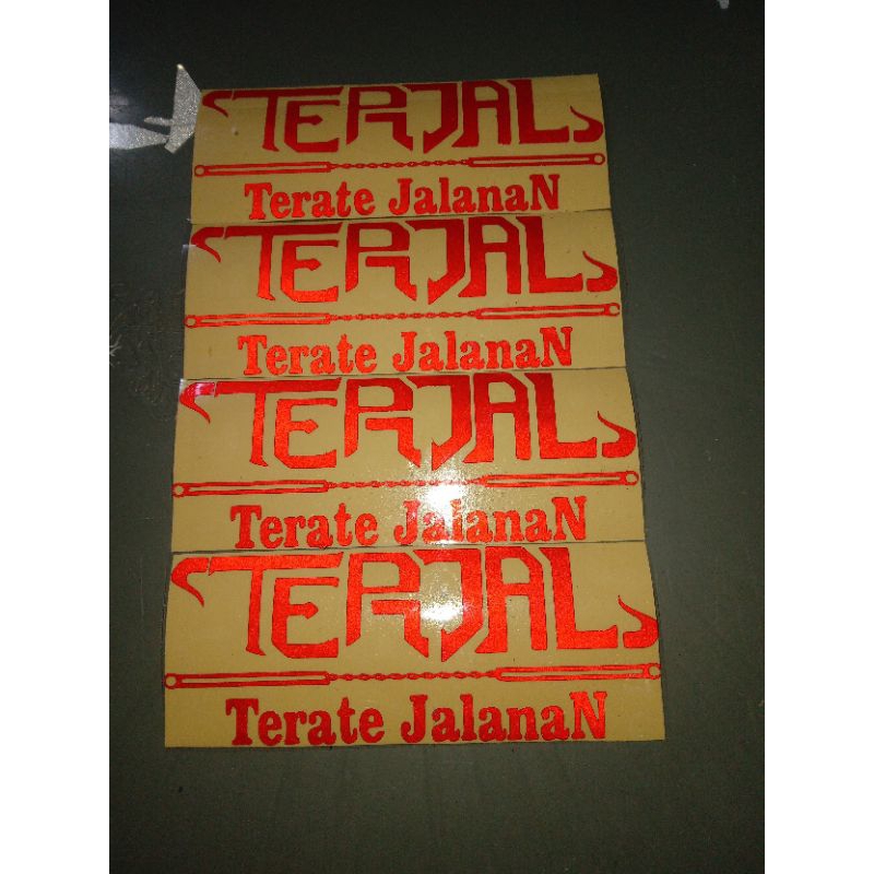 

stiker psht cuting terjal