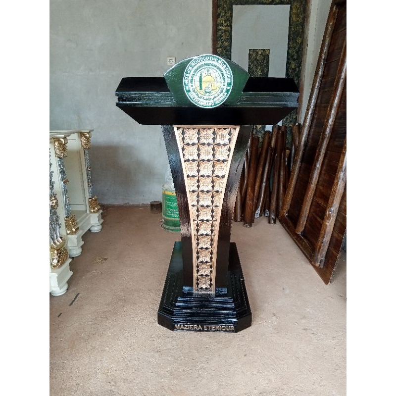 Podium Mimbar Jati Podium Jokowi Podium Minimalis Garuda Podium Jati Murah Podium Jepara