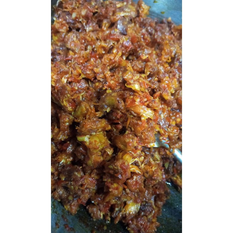 

sambel mandai (kulit cempedak)