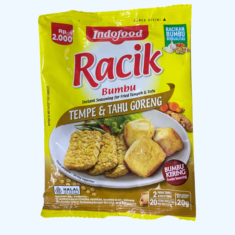 

Sembako | Racik tahu tempe goreng | 1renceng/10pcs