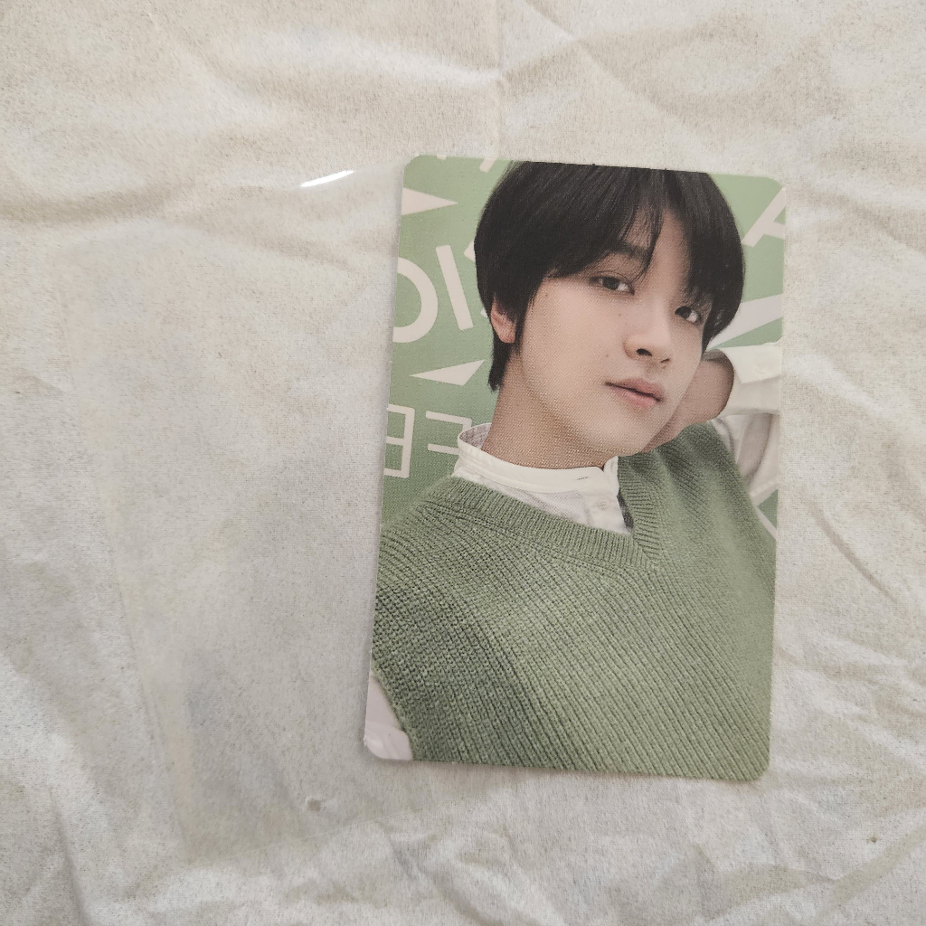 Official Photocard Haechan Matcha Natrep benefit