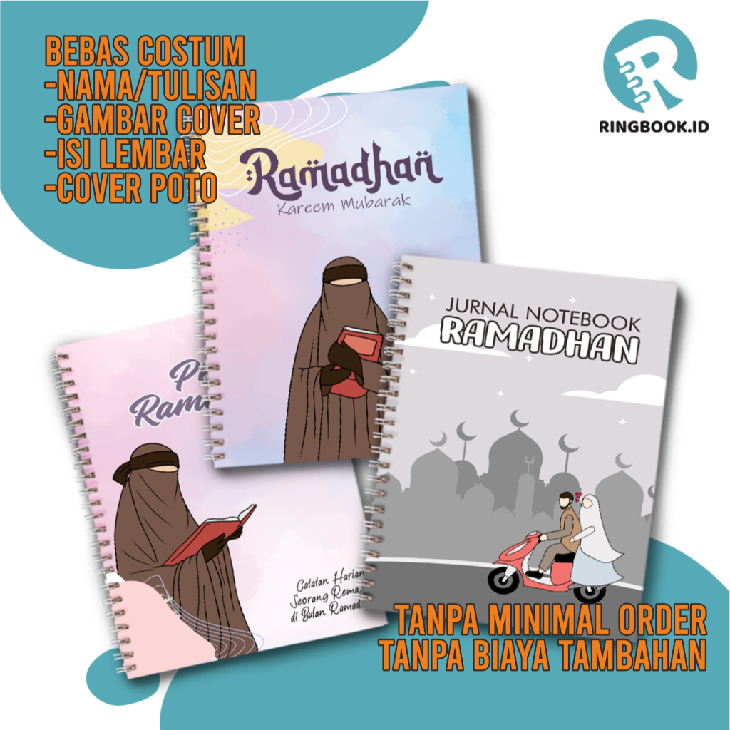 

Ringbook Softcover A5 Buku Catatan Garis/Polos