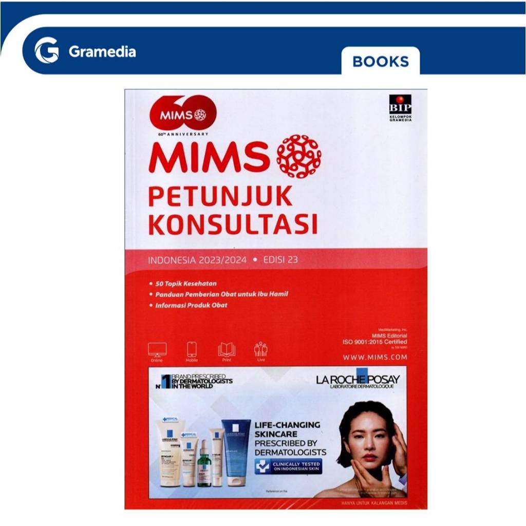 Gramedia GTC- Mims Petunjuk Konsultasi Edisi 23 Tahun 2023/2024