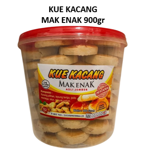 

Kue Kacang Mak Enak Rasa Gurih Manis isi 900 gram