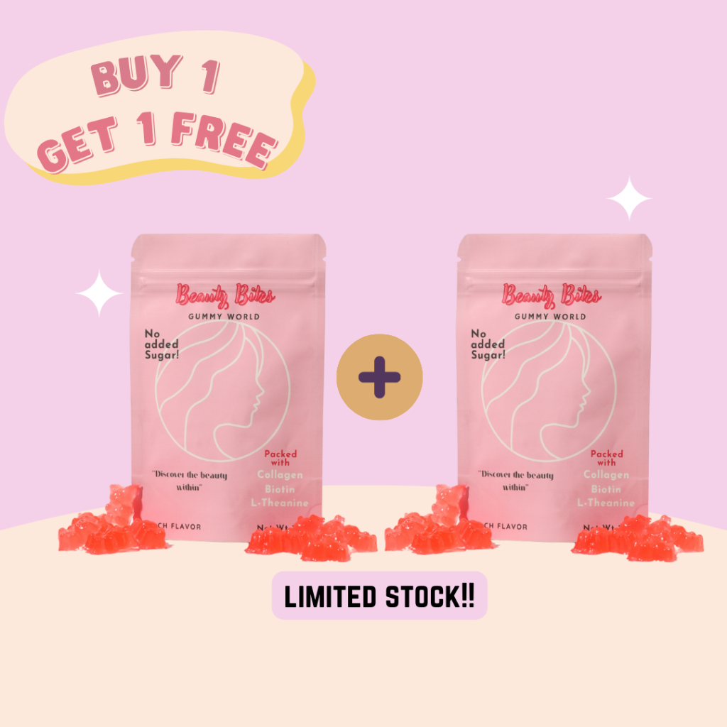 

Clearance Sale - Bites - Vitamin Gummy Beauty Collagen - Buy 1 Get 1