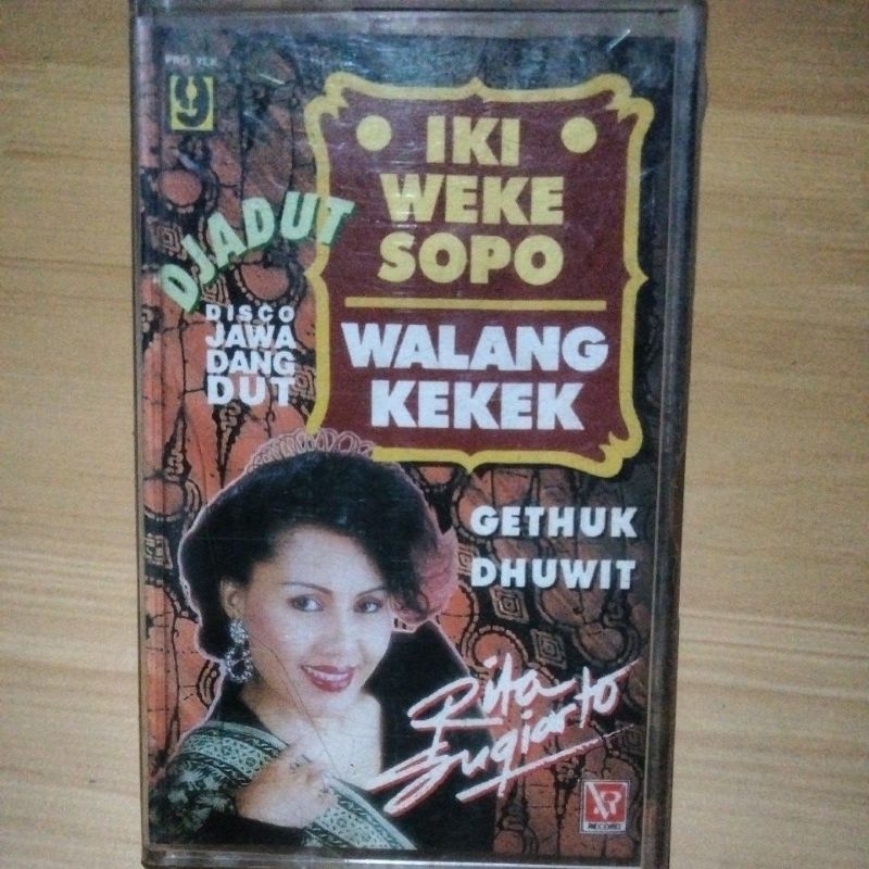 kaset pita full box original"Rita Sugiarto/Walang Kekek"