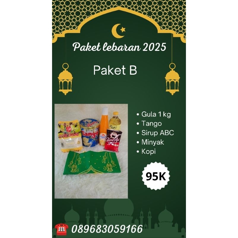 

Hampers paket sembako/Paket sembako murah/Paket sembako lebaran