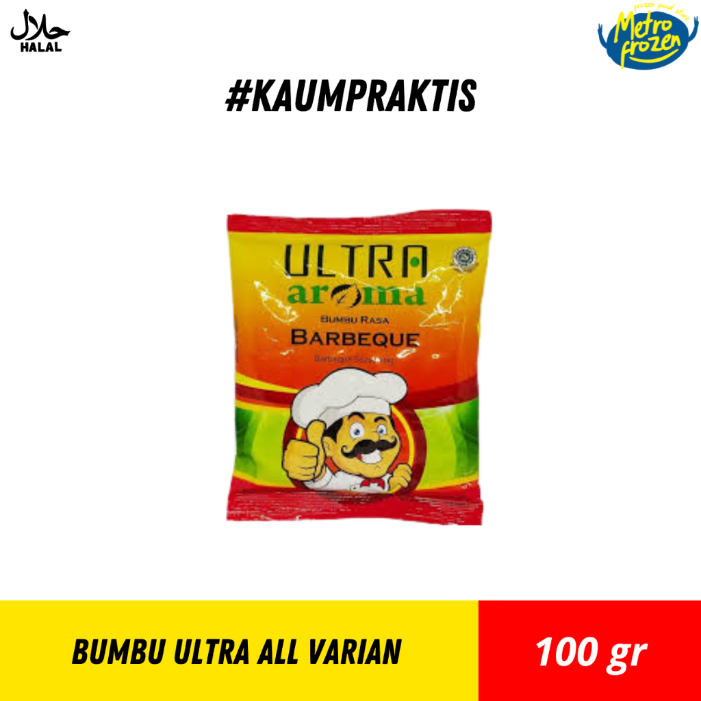 

BUMBU ULTRA Bubuk All Varian 100gr //bubuk bumbu ultra aneka rasa //bumbu bubuk ultra