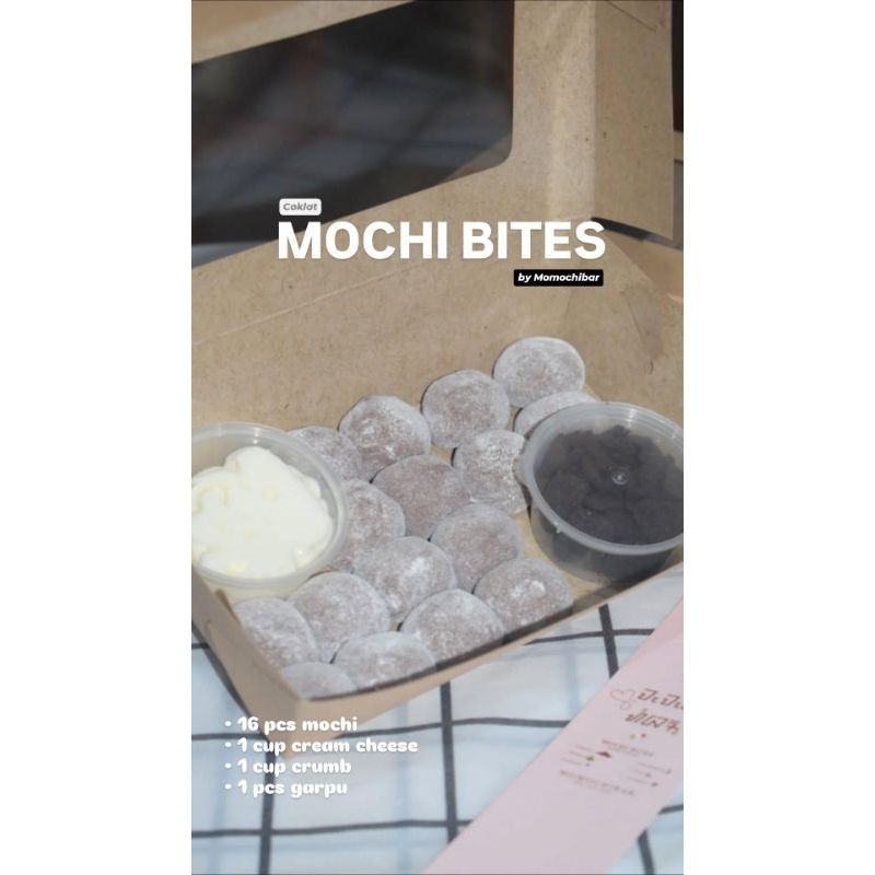 

Momochibar - Mochi Bites Coklat 16pcs