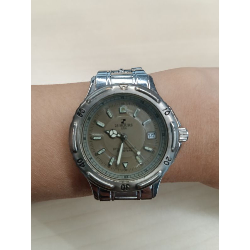 Preloved jam tangan 25 hours Unisex Original