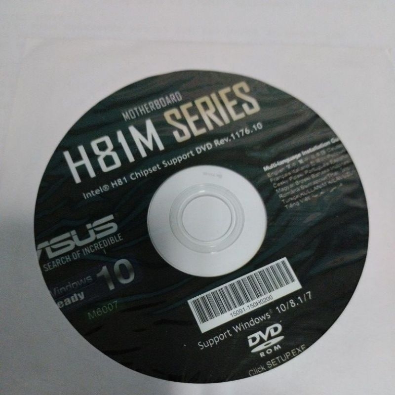 CD Driver Matherbod Asus H81 Series intel