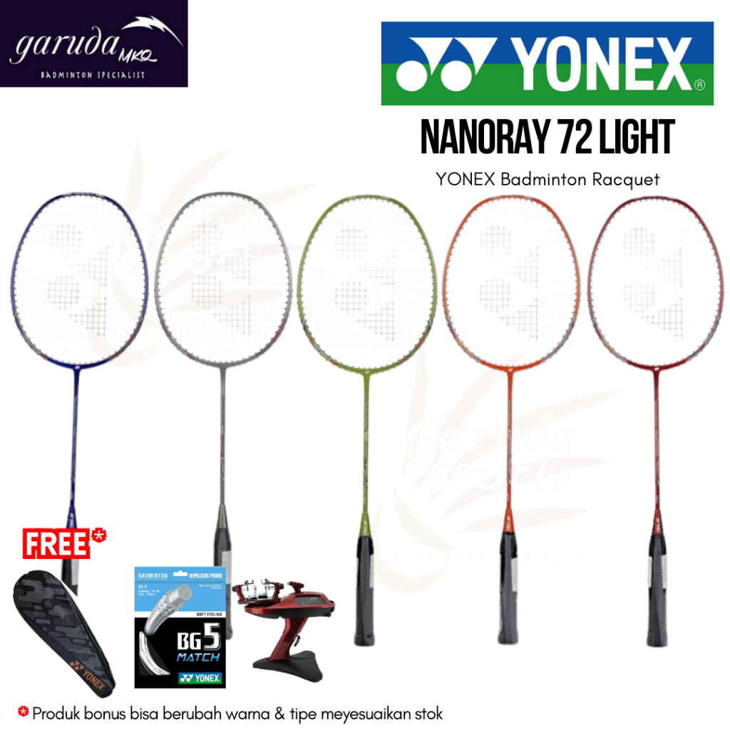 Raket Badminton Yonex Nanoray 72 Light / Raket Yonex Nanoray 72 Light / Yonex Nanoray72Light
