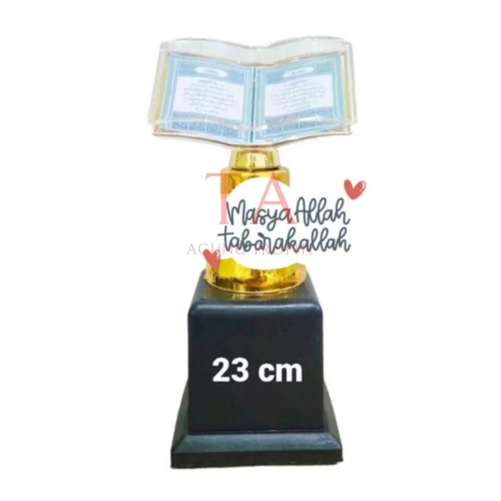 Piala Buku Piala Al Quran 23 cm