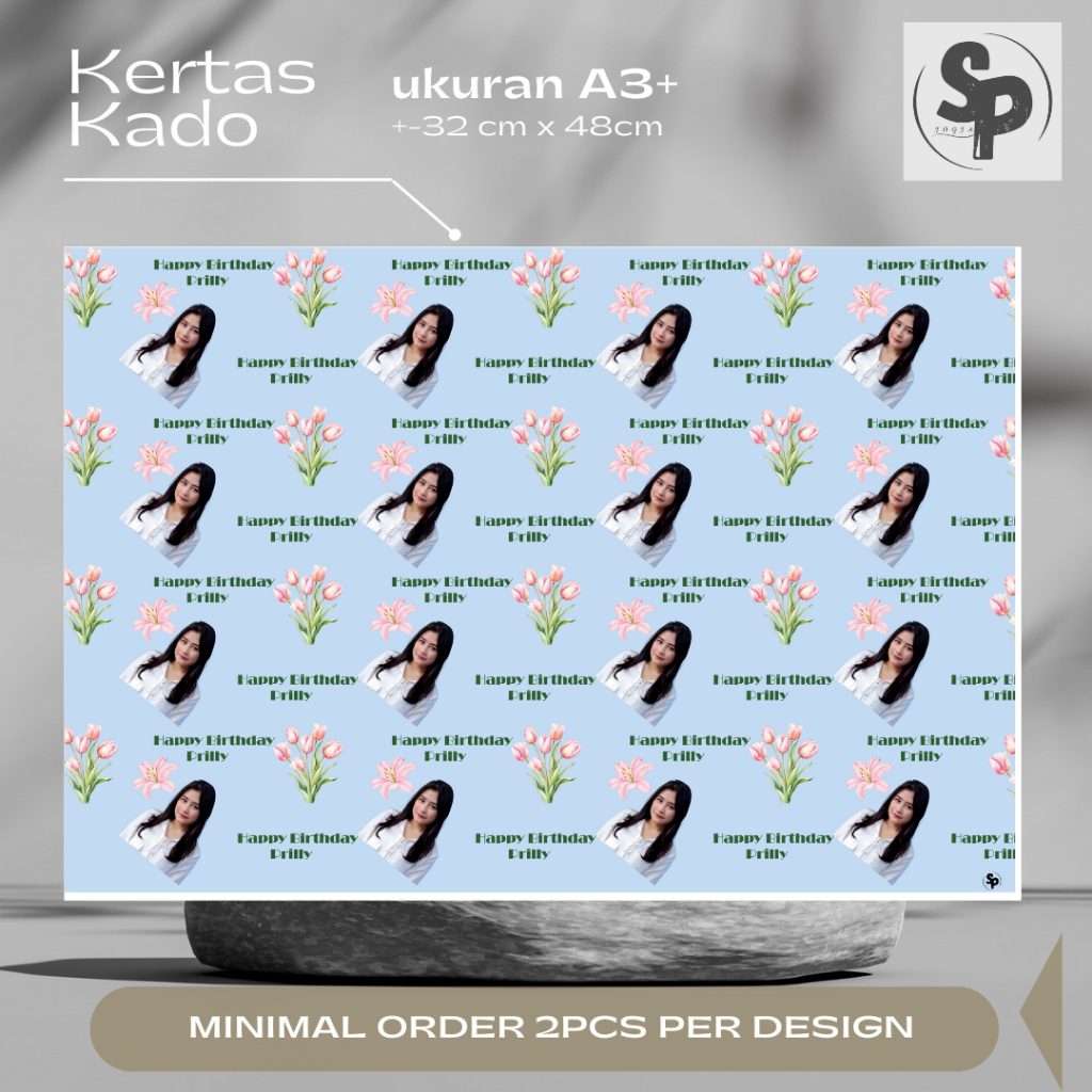 

Kertas Kado Happy Birthday Custom