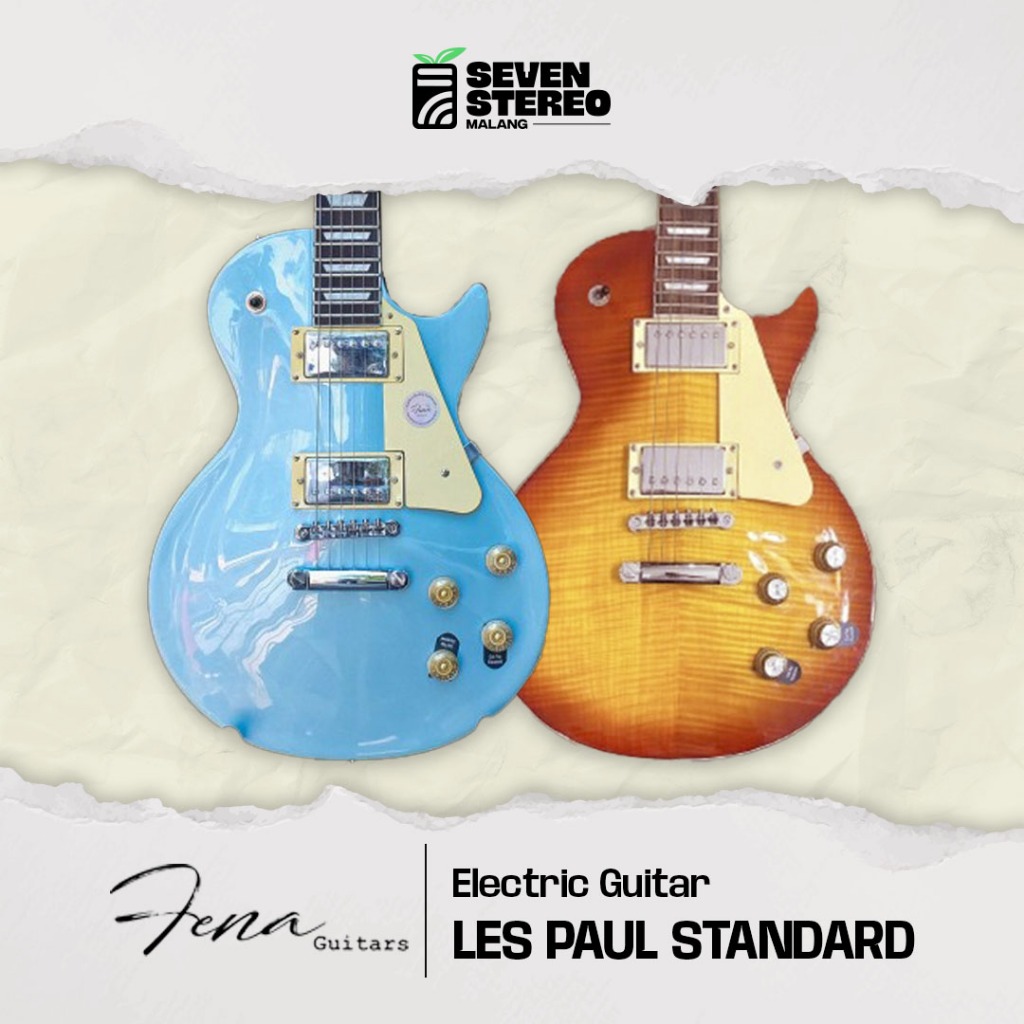 Fena Les Paul Standard Model Electric Guitars - Gitar Elektrik Listrik model Lespaul