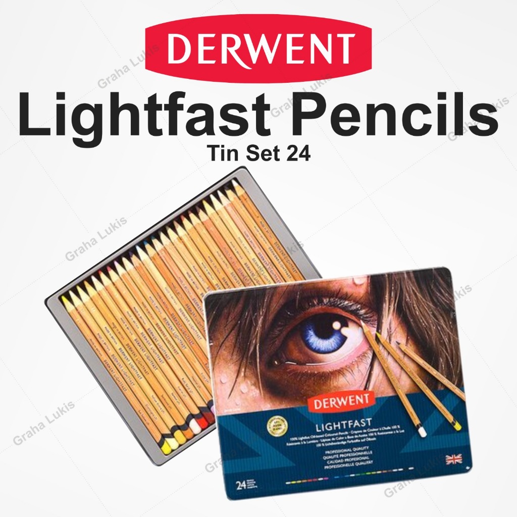 

Derwent Lightfast Pencils Colour set 24