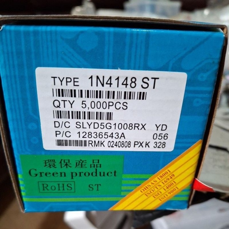 100 pcs diode zener in 4148 dioda in4148 RENTENG