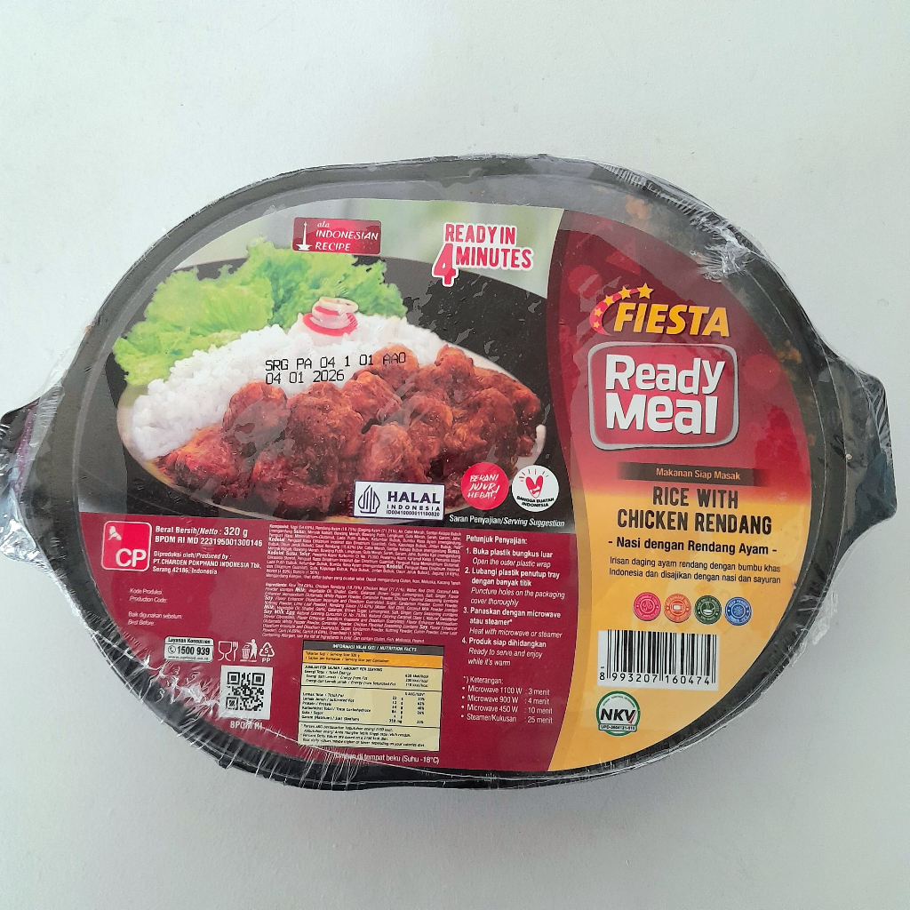 

FIESTA ready meal chicken rendang 320gr