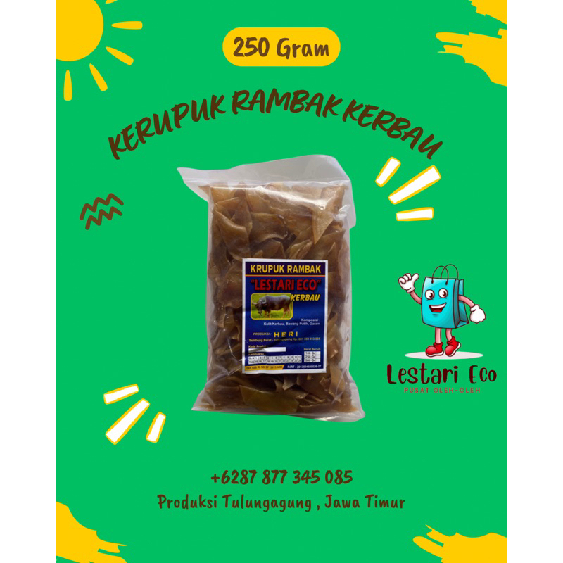 

Kerupuk Rambak Kulit Kerbau Mentah Asli Kualitas Super