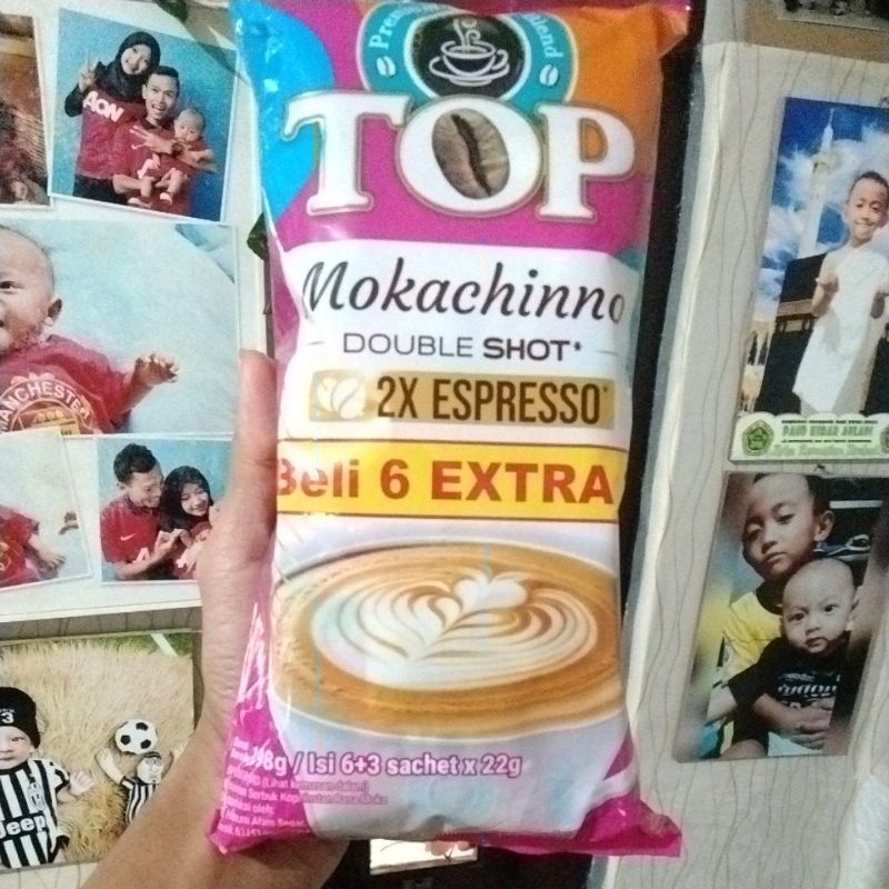 

Top Kopi Mokachinno 6+3 sachet x 22 gram