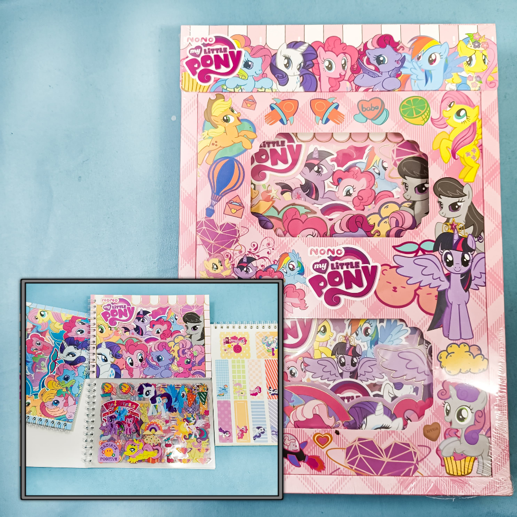 

Sticker Binder Sticker Buku Aesthentic My Little Pony Sticker Anti Air Stiker Murah