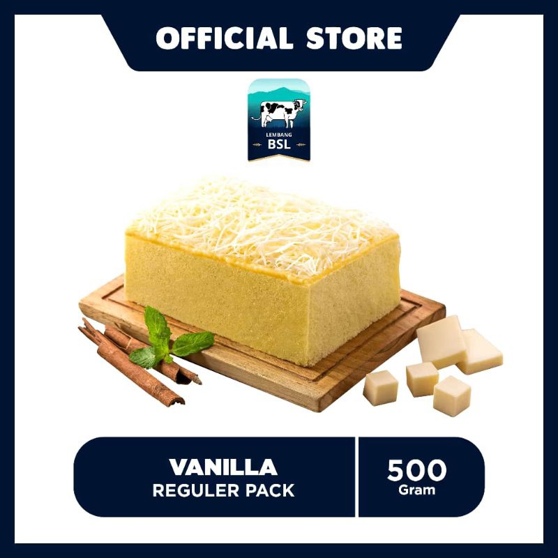 

BSL Bolu Susu Lembang Vanilla - Reguler Pack 550gr