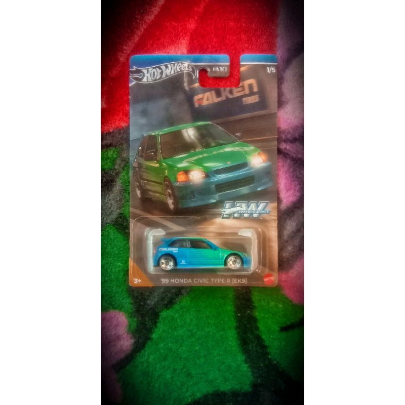 Hot Wheels Falken Genuine Type R (EK9) Honda Civic