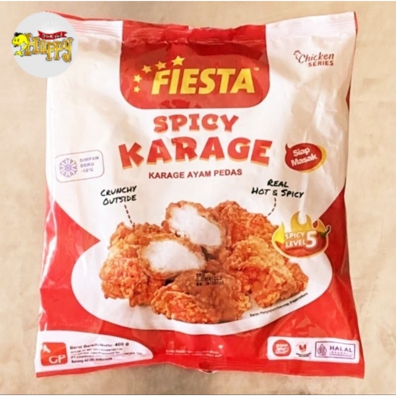 

Fiesta Spicy Karage Ayam Pedas Siap Masak 400 gr