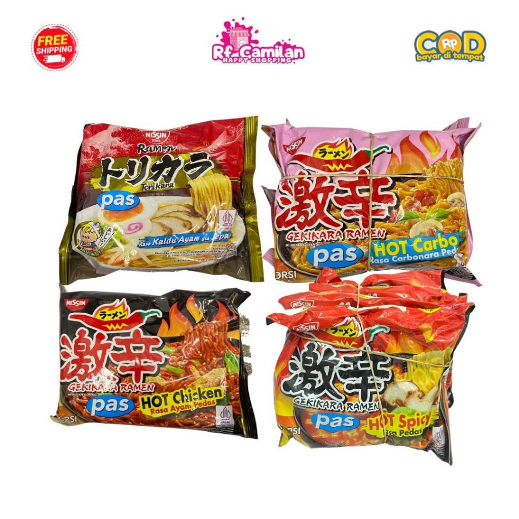 

[RF_Cemilan] NISSIN GEKIKARA MIE RAMEN HOT PORSI PAS